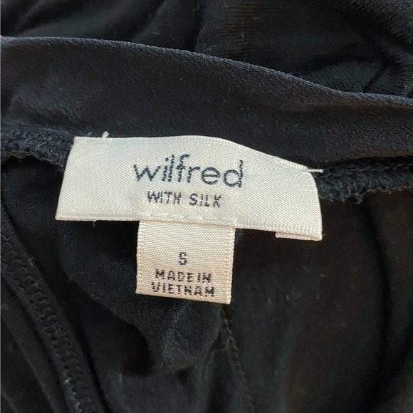 Aritzia Wilfred Capucine Silk Twofer Tee - S - Picture 7 of 9
